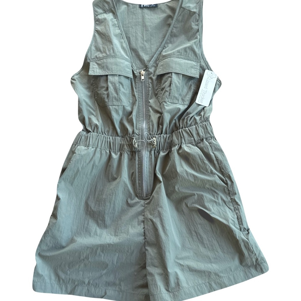 Lizard Thicket/Very j Olive Green Romper M